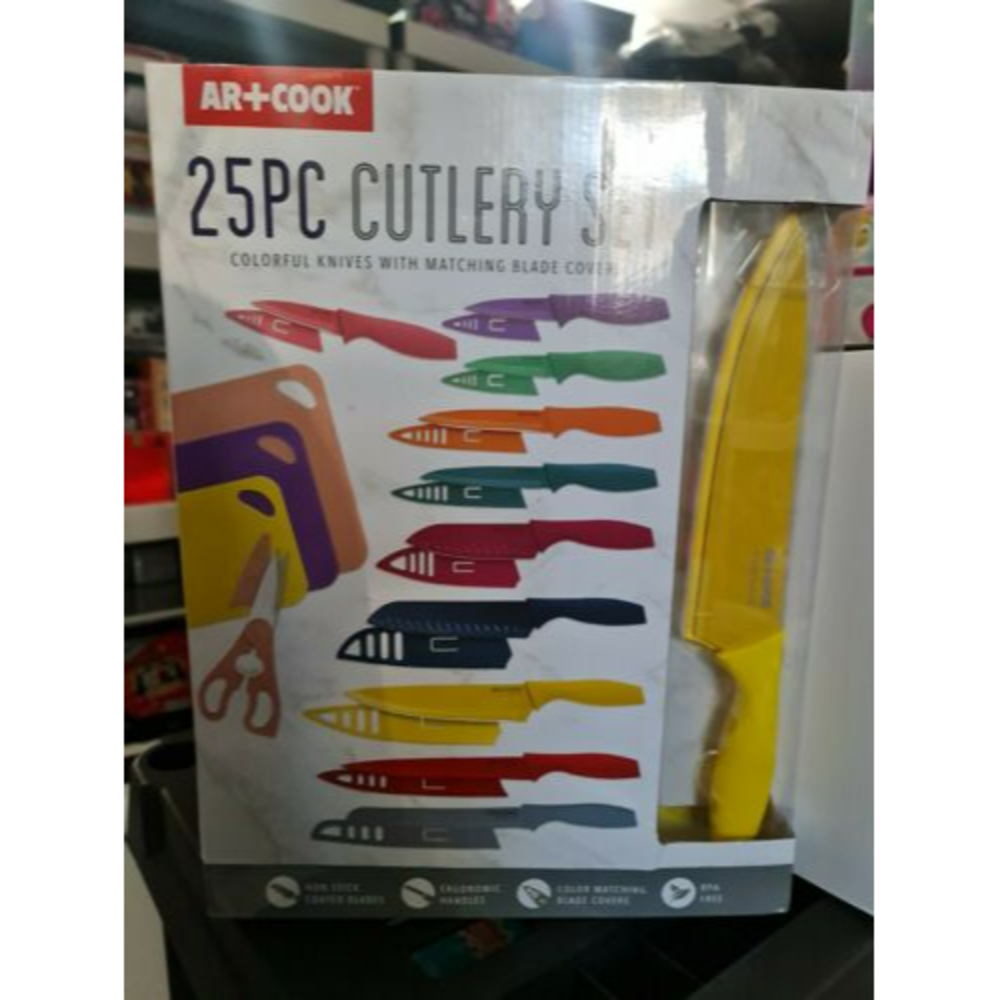 Art & Cook 25-Pc. Cutlery Set BRAND NEW